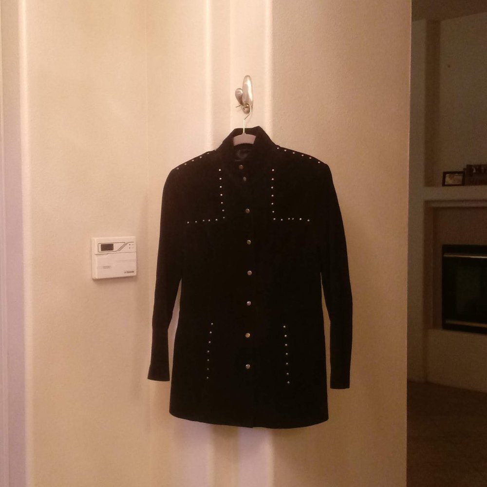 Terry Lewis Suede Leather Jacket